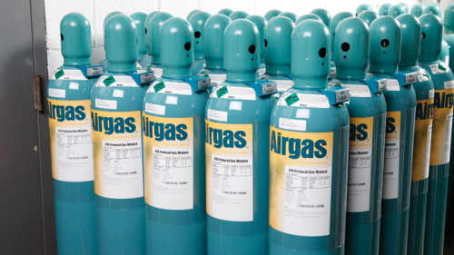 Airgas Calibration Gas Cylinders